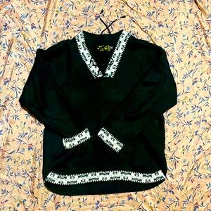 American South Side Alpaca Wool Sweater